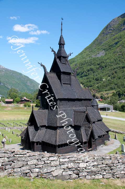 stave church, Borgund, Norway