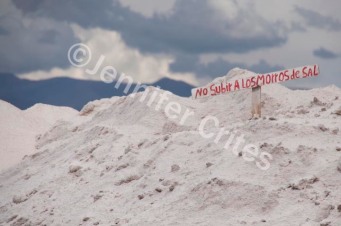 Do not climb the hills of salt