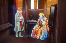 Hologram in da Vinci's house