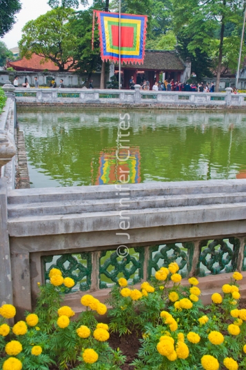 Temple of Literature pond